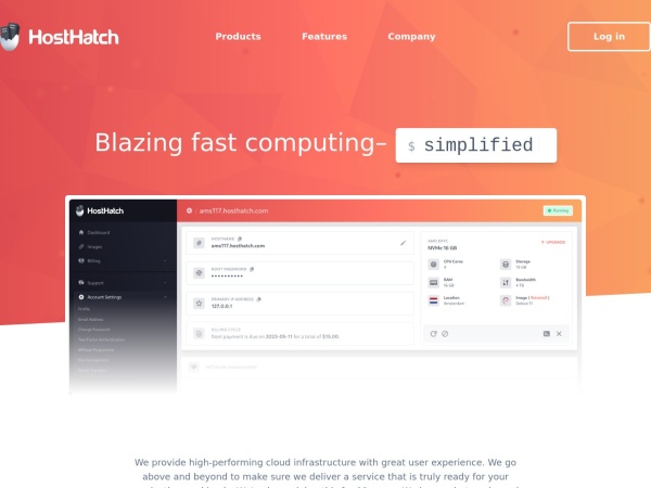 HostHatch插图 HostHatch